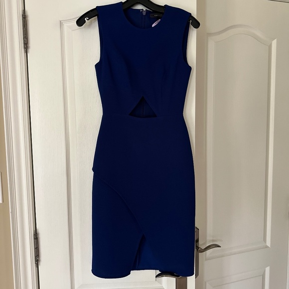 BCBG Maxazria Annabel, Size 0, Deep Royal Blue - Picture 5 of 13